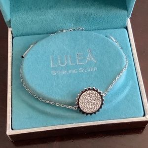 Lulea Sterling Silver Sun Bracelet